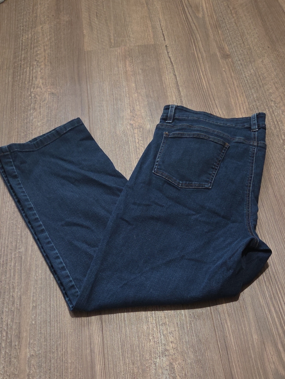 Eileen Fisher Men's Dark Indigo Straight Jeans